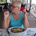 072 Tussen de middag even een bordje spaghetti Vongole gegeten